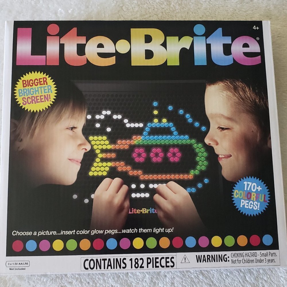 LITE-BRITE Magic Screen Set - New Factory Sealed